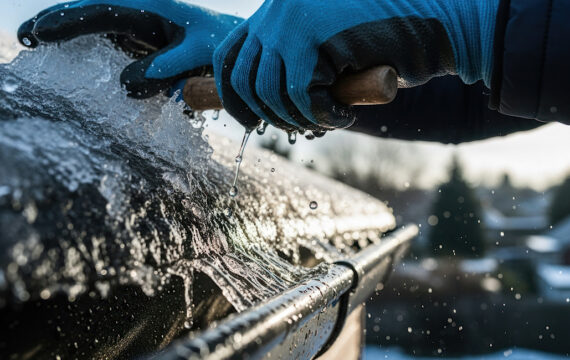 Repeated Ice Dams on Commercial Buildings and the need for ThermaLine